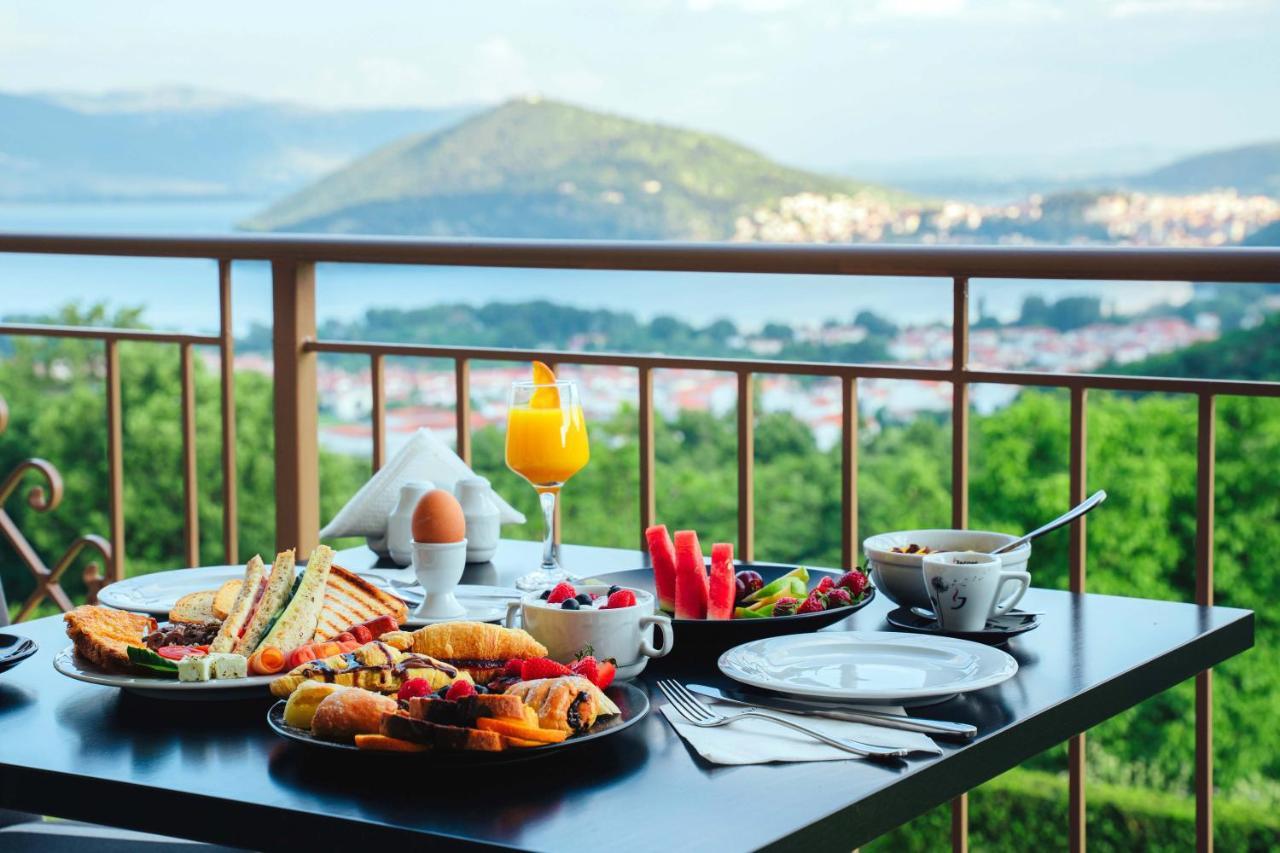 Enastron View Hotel Костур Екстериор снимка