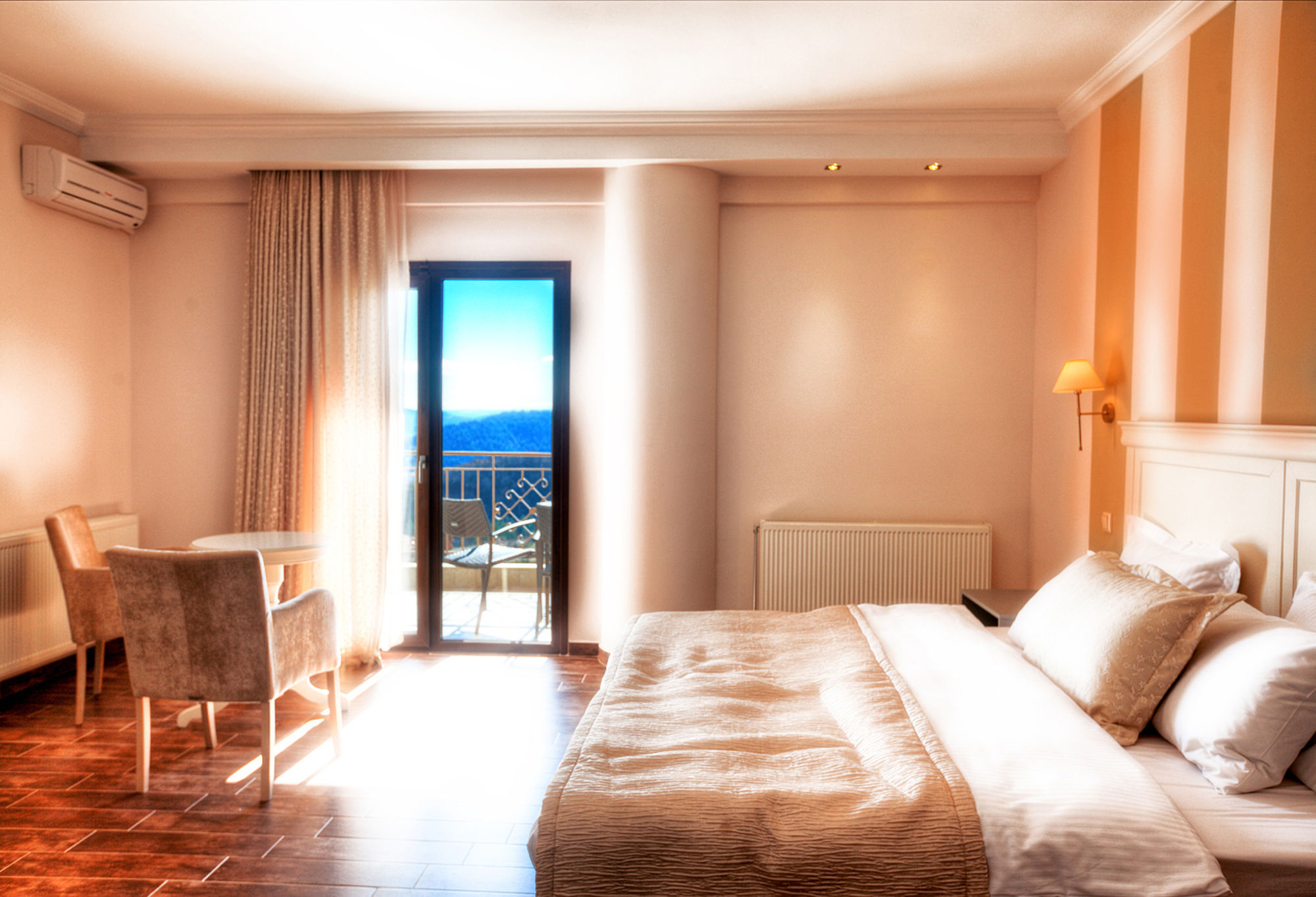Enastron View Hotel Костур Екстериор снимка